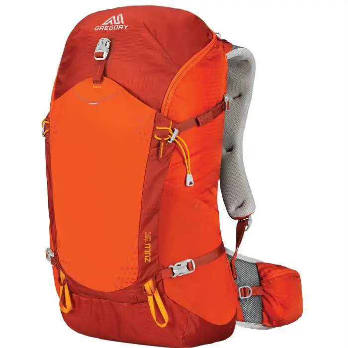 Zulu 30L Orange Hiking Pack 1